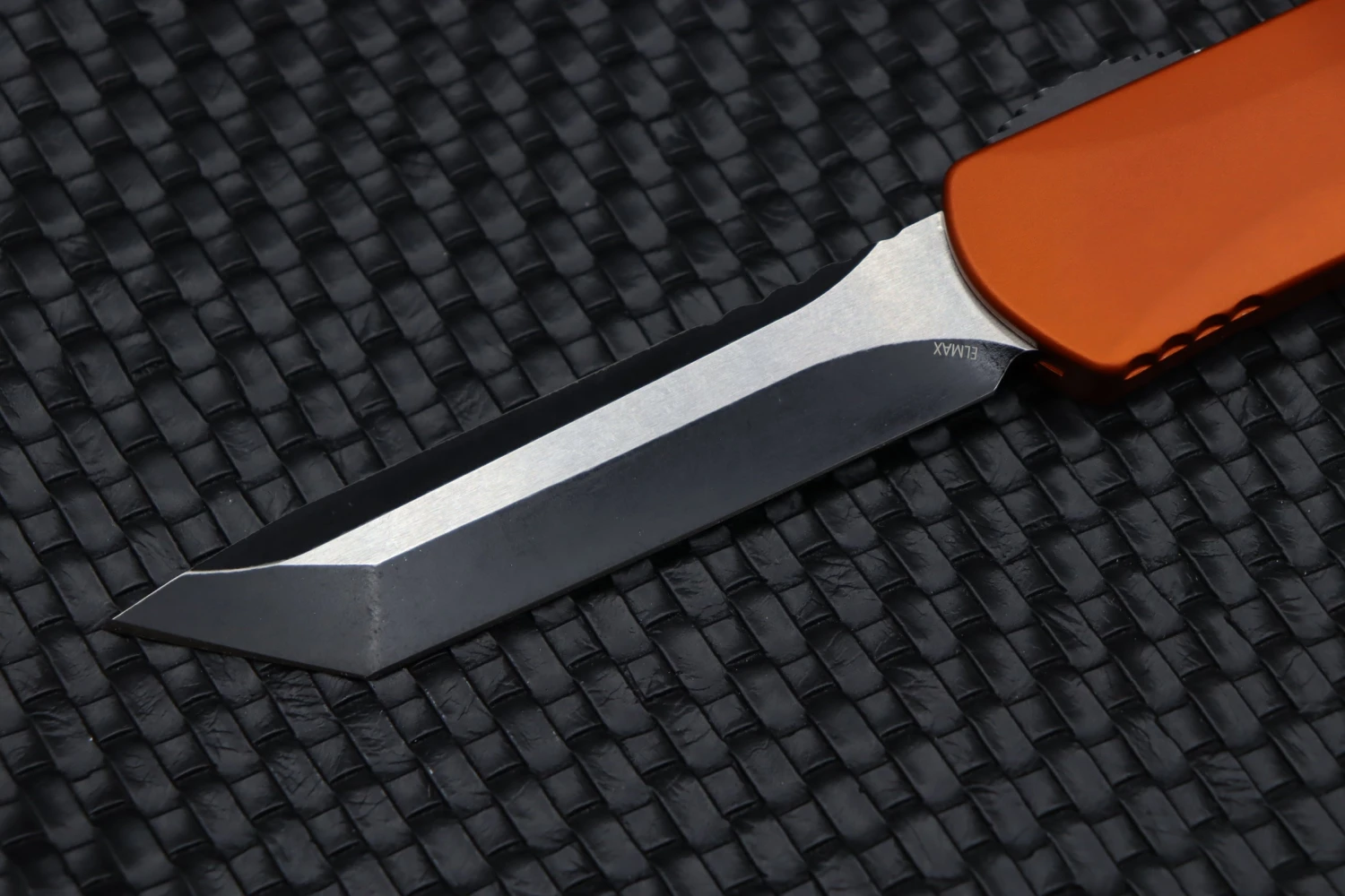 Heretic Knives Manticore X Tanto Battleworn Black & Orange H031-8A-ORG 2 Heretic Knives Manticore X Tanto Battleworn Black & Orange H031-8A-ORG - Image 2