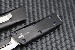Marfione Troodon Mini Double Edge Mirror Polish W/ Black Hefted Handle & Blue Ringed Hardware -Nc Blade image 4160b4f6 b573 44c2 9bce ac8854b76658