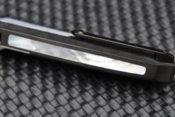 Heretic Knives Wraith Auto W/ Black Dunes Fat Carbon & Mother Of Pearl Inlays & Hand Ground Vegas Forge Damascus 17 Heretic Knives Wraith Auto W/ Black Dunes Fat Carbon & Mother Of Pearl Inlays & Hand Ground Vegas Forge Damascus -Nc Blade image 44897338 974f 4e6e 9984 6e40d08694d8