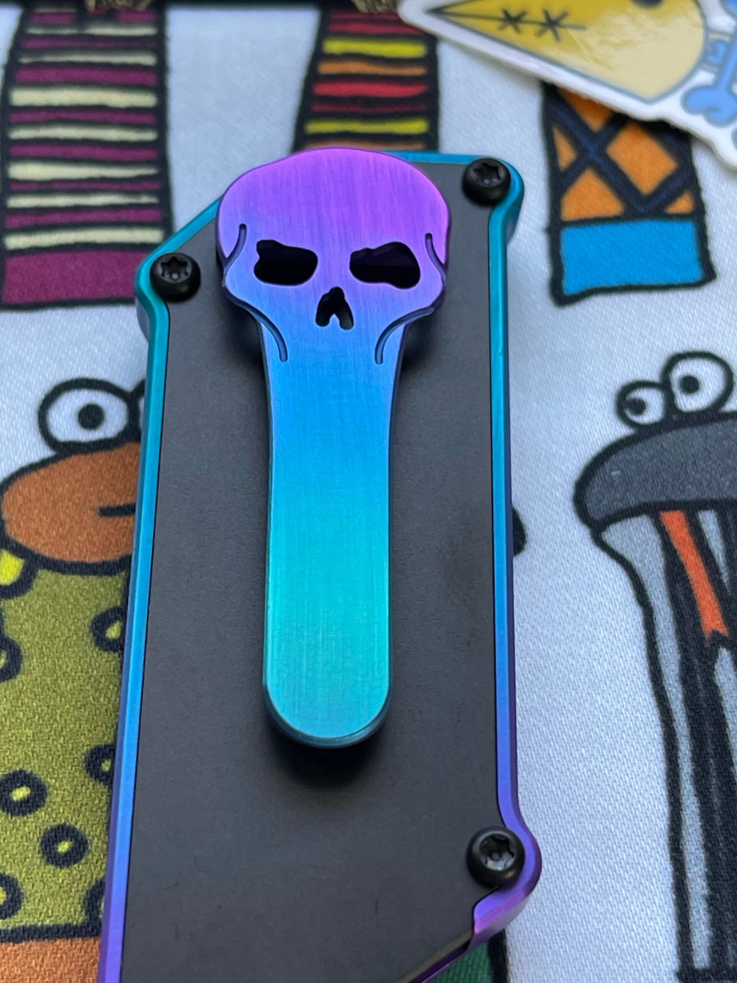 Chaves Knives Gen 2 Titanium C.H.U.B PVD Chub Modified #4 3 Chaves Knives Gen 2 Titanium C.H.U.B PVD Chub Modified #4 - Image 3