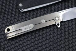 Medford M-48 Black Aluminum Handle & S35VN Tumbled Blade -Nc Blade image 4fc05161 ff0b 4b1f 9843 34280189d99f