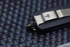 Marfione Scarab 2 D/E Spike Grind Vegas Forge Vines & Roses W/ Hefted Black Handle & Bronzed Ringed Hardware -Nc Blade image 5d643782 809d 4c40 82d0 8ced5f206856