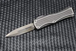 Marfione Hera DLC Satin D/E W/ Two Tone DLC Satin Finish Titanium Handle W/ Carbon Fiber Inlays & DLC Two Tone Hardware