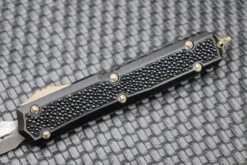 Marfione Makora II Vegas Forge Vines & Roses Damascus D/E & Hefted Alloy Handle W/ Stingray Inlays & Bronzed Ringed Hardware -Nc Blade image 604b70f6 eaa6 4f01 ac69 87a7526424e5