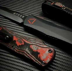 Heretic Knives Predator Themed Collab Manticore E Camo Carbon & DLC, Lighter, & Silver Bead Kit -Nc Blade image 6203e31e 0da1 48d0 a167 7e986d369f26