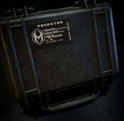 Heretic Knives Predator Themed Collab Manticore E Camo Carbon & DLC, Lighter, & Silver Bead Kit -Nc Blade image 637c7c64 1ead 4c90 ac31 0b02223b3d68