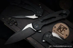 Custom Knife Factory CKF T15 M398 Black -Nc Blade image 65d0fdb1 3a3f 4f84 91a4 c805fe55bbbe