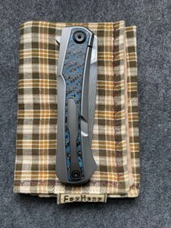 Kansept Knives Kratos Blue Rose Carbon Fiber Inlaid K1024A4 -Nc Blade image 65fb4946 fca9 4a0c 9482 b668fc149011