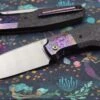 Custom Knife Factory FIF20 ZircuTi Bolster With Cool Carbon Fiber