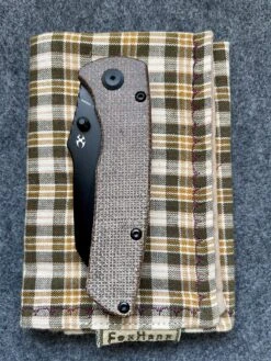 Kansept Knives Main Street Brown Canvas Micarta T1015A4 -Nc Blade image 684c33ab 1744 4bc6 845c 8baec32c8780