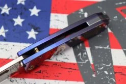 Medford Midi Marauder S35 Tumbled Tanto & Dark Blue Bronze Filigree Handles W/ Bronze Hardware/Clip 12 Medford Midi Marauder S35 Tumbled Tanto & Dark Blue Bronze Filigree Handles W/ Bronze Hardware/Clip -Nc Blade image 68e4ae55 f4ec 4517 a4e4 cf1162b62a01