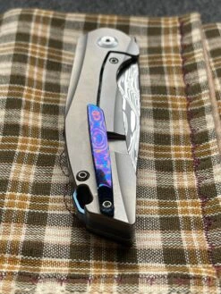 Kansept Knives Mini Accipitier Timascus & Damasteel Front Flipper K2007A7 -Nc Blade image 6a9cc611 cd36 4cf5 8867 13cf172f3dfb