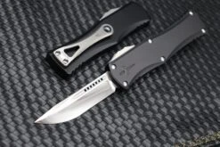Marfione Hera Prototype Two Tone Diamond Wash Single Edge & Black Handle W/ Two Tone Hardware