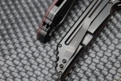 Jake Hoback Knives Kwaiback MK6 Red SureTouch W/ Fullers & DLC M390 -Nc Blade image 719cbad3 2396 41b4 8f43 6a4b1cd76fa8