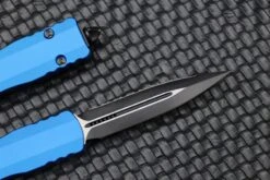Microtech Dirac Double Edge Fully Serrated & Blue 225-3BL -Nc Blade image 737b7c8e 641a 4642 8fa3 0c11ffa8b25b