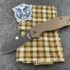 Spyderco Para 3 Flat Dark Earth DLC Exclusive C223GPBNBK