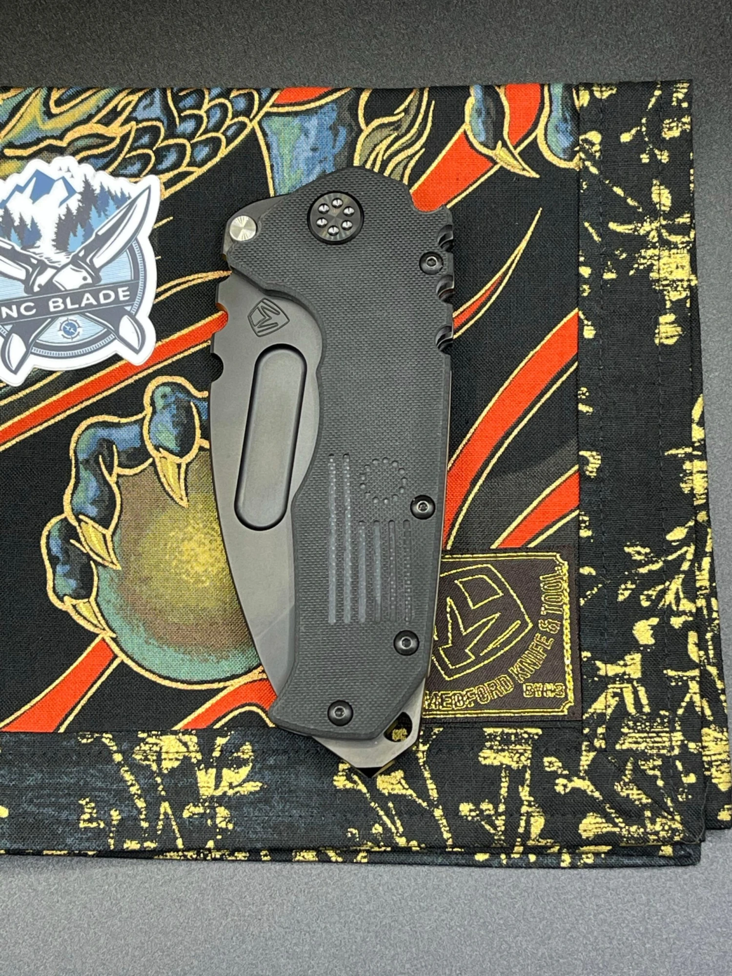 Medford Scout Praetorian M&P Black G10 106-195 5 Medford Scout Praetorian M&P Black G10 106-195 - Image 5