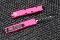 Microtech UTX-85 Double Edge Black & Pink 232-1PK 8 Microtech UTX-85 Double Edge Black & Pink 232-1PK -Nc Blade image 7d03a594 5021 4305 a5a7 7aaf5b4737b2