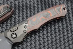 Heretic Knives Wraith Auto W/ Orange Camo Carbon Fiber & DLC H000-6A-ORCF 6 Heretic Knives Wraith Auto W/ Orange Camo Carbon Fiber & DLC H000-6A-ORCF -Nc Blade image 82dc4456 c850 4497 84e5 fde66e2d29f6