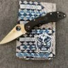 Spyderco Delica Flat Ground Black FRN C11FPBK