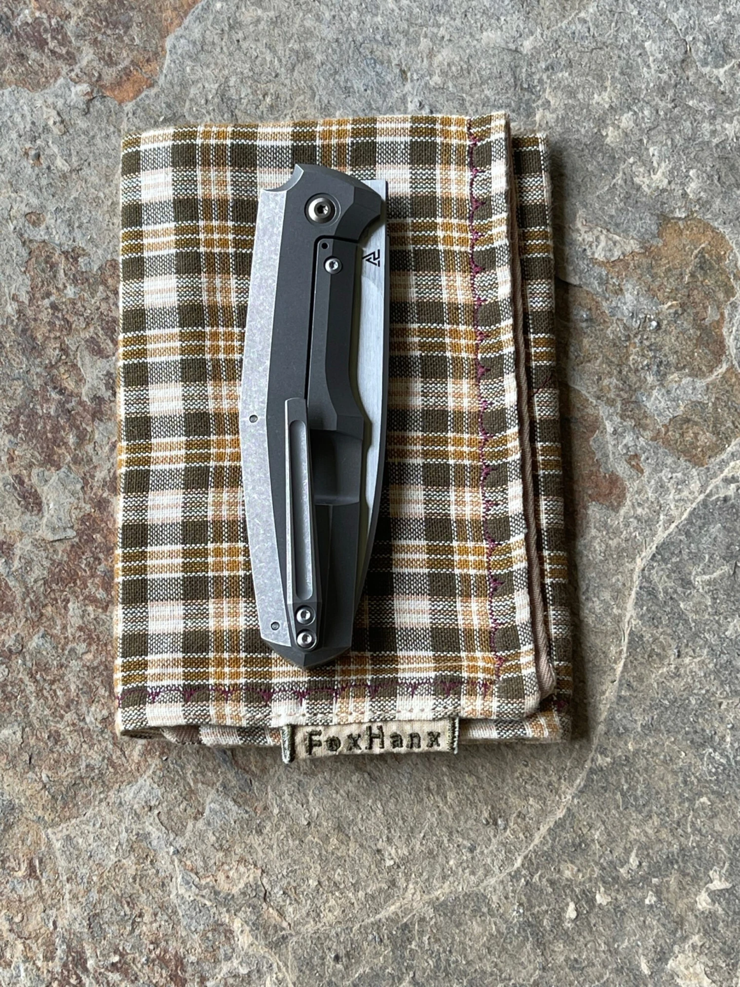 Custom Knife Factory FIF20 Full Titanium Handles 4 Custom Knife Factory FIF20 Full Titanium Handles - Image 4