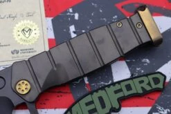 Medford Knife Fighter Flipper USMC PVD & Bronze Hardware With PVD CPM-S35 107-261 -Nc Blade image 894ecd05 30ea 4eba bbcb 672f053696d2