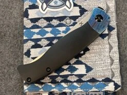 Kansept Knives Mujir Black Titanium With Timascus Bolster -Nc Blade image 8d4e664b 86a8 42e3 8ba0 6182df986c08
