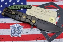 Medford Knife Fighter Flipper USMC PVD & Bronze Hardware With PVD CPM-S35 107-261 -Nc Blade image 9217705f 7179 4e99 9cfa e971ea8e0a7e