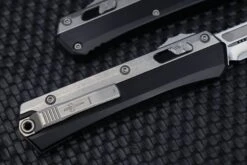 Marfione Custom Knives Glykon Two Tone Stonewash Polished Bayonet W/ Hefted Black Aluminum Handle & Ti Accents -Nc Blade image 941176e9 5028 4be3 b57f 48db4c8d8e2a