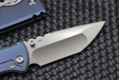 Chaves Knives Redencion 229 Blue Titanium & M390 Tanto Exclusive -Nc Blade image 9512344c 7dc4 4cf0 b225 5a79cb5564e8