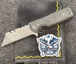 Chaves C.H.U.B CHUB Flipper Black Micarta Framelock -Nc Blade image 96934480 c25b 453e af5e 58b478d9a5b1