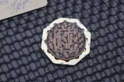 Custom Knife Factory Skull Of Silence Titanium Engraved Coin #016 -Nc Blade image 9d548f9b d1ae 42cb 986a a84e67c01d73