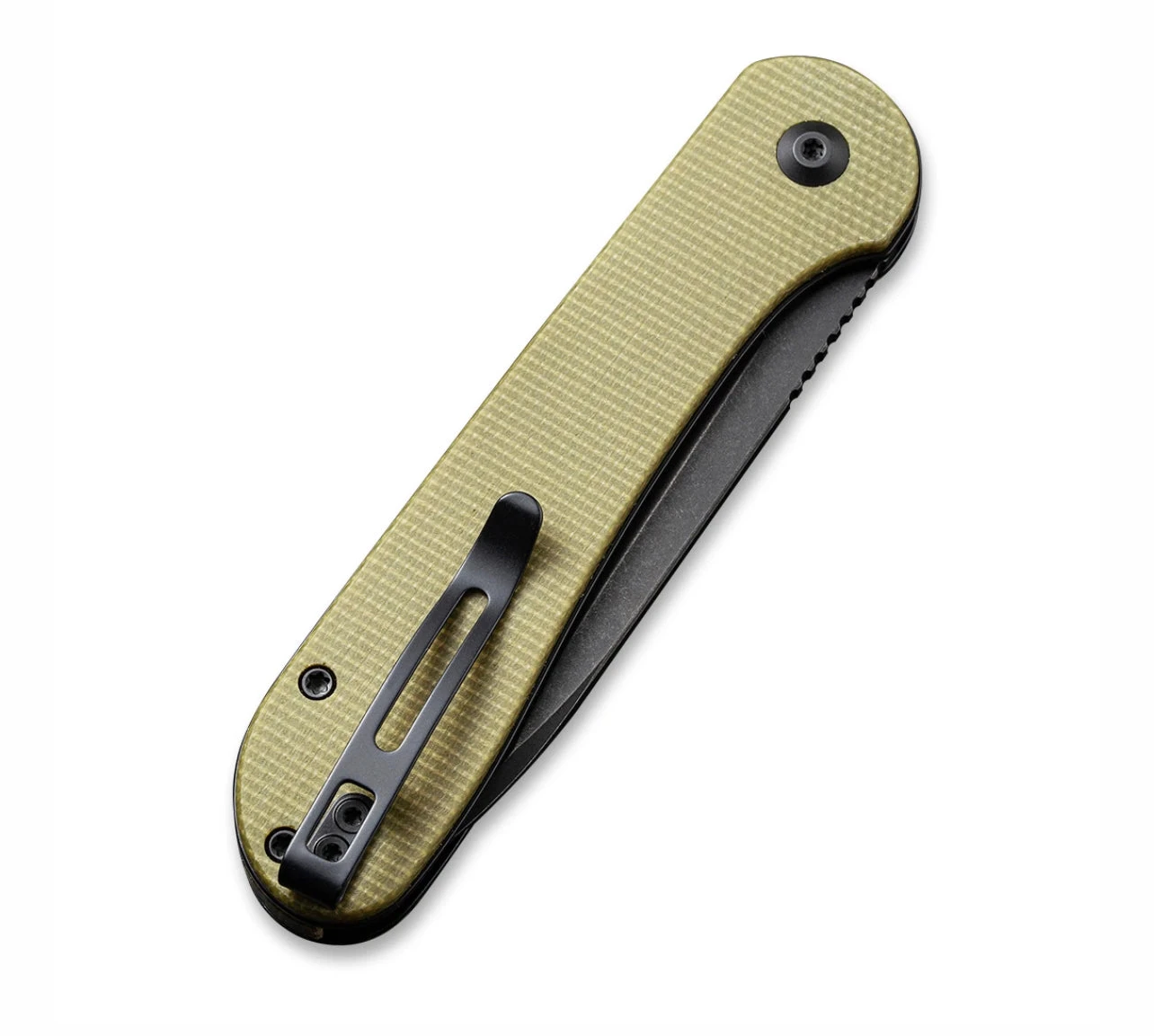 Civivi Elementum Button Lock Olive Green Micarta C2103B 6 Civivi Elementum Button Lock Olive Green Micarta C2103B - Image 6