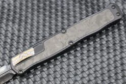 Heretic Knives Cleric II 2 Vegas Forge D/E DLC Damascus & Marble Carbon Fiber Inlays W/ Flamed Clip/Button -Nc Blade image 9d79ea66 db6a 4fc7 9c26 33c3c2a60c39