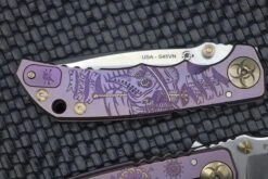 Spartan Blades Harsey Folder 2022 Special Edition Purple Plague Doctor -Nc Blade image a86f9a44 9f12 4c66 a3d4 84f018fc2b95