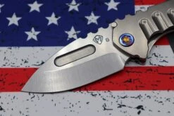 Medford Praetorian Genesis T S35 Tumbled Drop Point & Tumbled Handles W/ Flamed Hardware/Clip -Nc Blade image a87560a8 157a 46c9 a3b7 efc82f2527f8