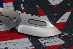 Medford Praetorian Genesis T S35 Tumbled Drop Point & Tumbled Handles W/ Flamed Hardware/Clip -Nc Blade image aba35ebe 51fd 4a3c 8f82 9213bd4a3598