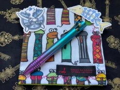 Chaves Knives Bolt Action Titanium Pen Solid Modified #4 -Nc Blade image acf71de3 91e0 49a6 b525 1034455457a2