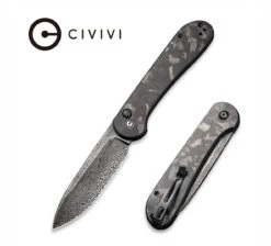 Civivi Elementum Button Lock Damascus & Marble Carbon Fiber C2103DS-3 8 Civivi Elementum Button Lock Damascus & Marble Carbon Fiber C2103DS-3 -Nc Blade image ad5cc889 61b4 407b b476 41a8239089b0
