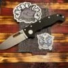 Demko Knives MG AD20 Black G10 20CV W/ Cut Out