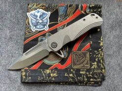 Medford Knife Proxima Tumbled S35 & PVD Hardware