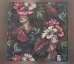 CKF Super EDC Hank Cotton + Micro Suede: Her Flower Oasis