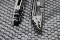 Jake Hoback Knives Kwaiback MK6 Gray SureTouch W/ Fullers & DLC M390 -Nc Blade image c21b60f1 cba6 433c a464 0dfa279fd7be