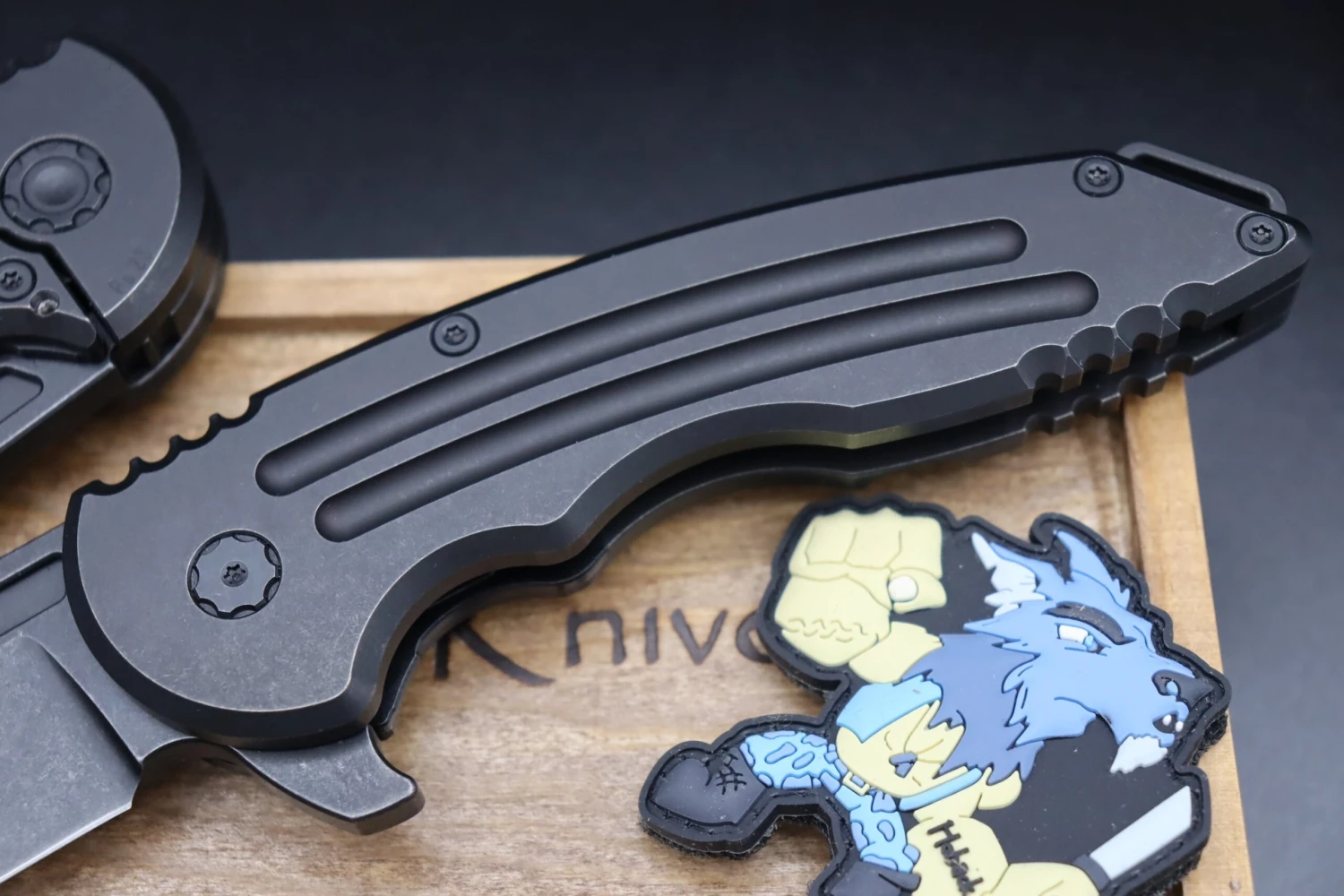 Jake Hoback Knives Husky DLC Titanium & DLC Nitro-V 3 Jake Hoback Knives Husky DLC Titanium & DLC Nitro-V - Image 3