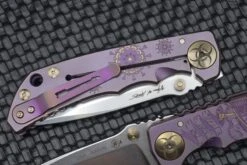 Spartan Blades Harsey Folder 2022 Special Edition Purple Plague Doctor -Nc Blade image c63724d1 2d77 400e ab21 974f08ae7559