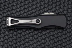 Marfione Hera Mirror Polish D/E W/ Black Handle & Tritium Inlaid Button & Two Tone Hardware -Nc Blade image c7c6d250 9b9b 448c 8979 2e776f8efe3c
