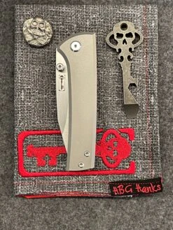 Chaves Scapegoat Titanium & Belt Grind M390 -Nc Blade image c85515dc a85c 45b2 9e08 aa47f9d53e87