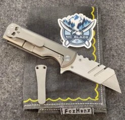 Chaves C.H.U.B CHUB Flipper Green Micarta Framelock -Nc Blade image c89f9cac aed2 4833 8a06 17e5b14286c3