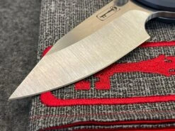 Chaves Scapegoat Exclusive Blue Stonewash Titanium & Belt Grind M390 -Nc Blade image c9407888 a5dc 483a b14a eca339f1e17c