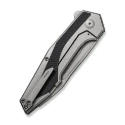 Civivi Knives Hypersonic Flipper Gray Steel Handle W/ Black G-10 Inlays & Stonewash 14C28N Blade C22011-2 -Nc Blade image cc67d511 7a4c 4316 9148 238af85f5dbc